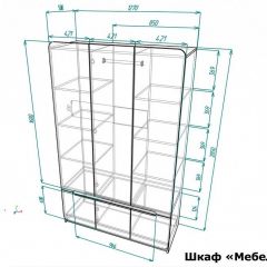 Шкаф платяной Мебелеф-13 | фото 7
