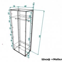 Шкаф платяной Мебелеф-16 | фото 7