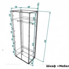 Шкаф платяной Мебелеф-18 | фото 7