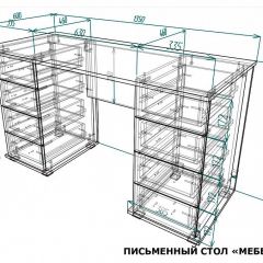 Стол письменный Мебелеф-11 | фото 7