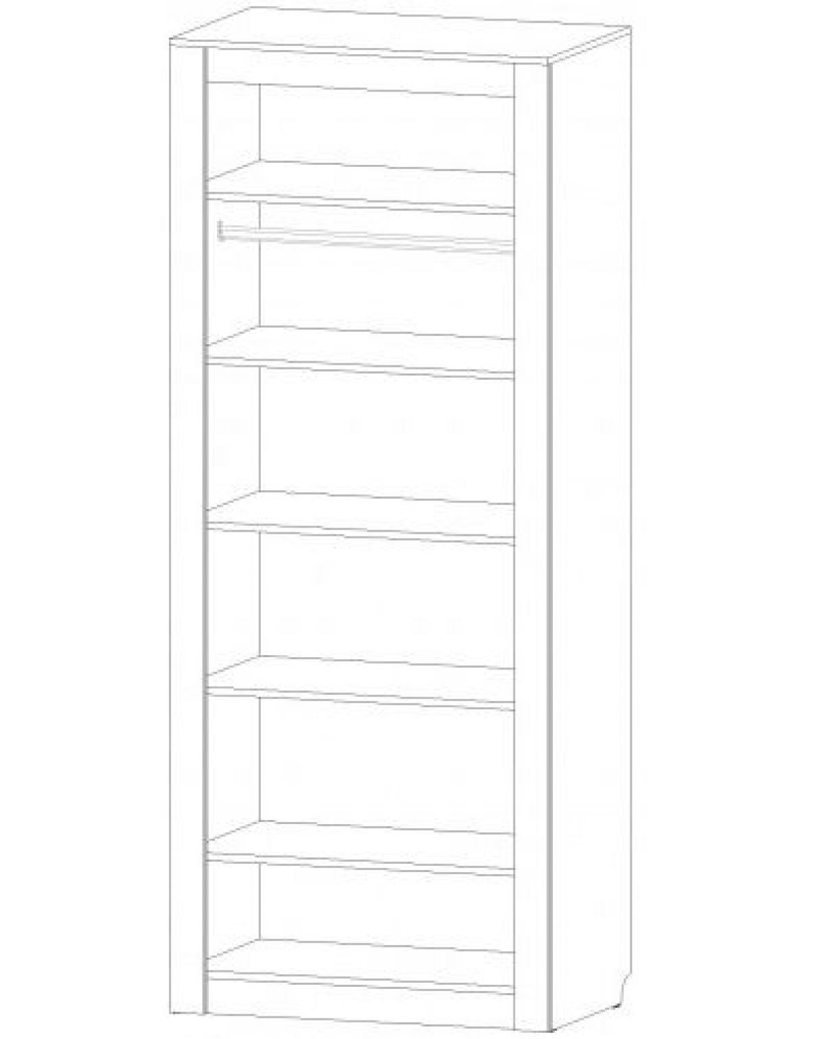 РИВЬЕРА Шкаф 2-х створчатый | фото 2