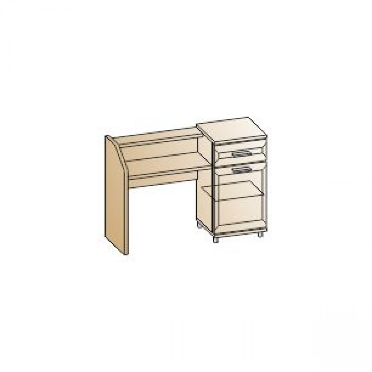 Спальня Мелисса композиция 3 (Гикори Джексон светлый) | фото 3