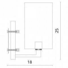 Бра Divinare Porta 5933/01 AP-1 | фото 3