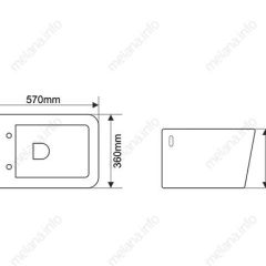 Унитаз подвесной MELANA MLN-B2370 | фото 2