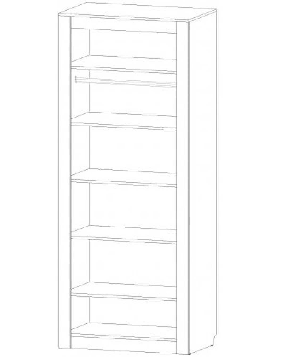 РИВЬЕРА Шкаф 2-х створчатый | фото 2