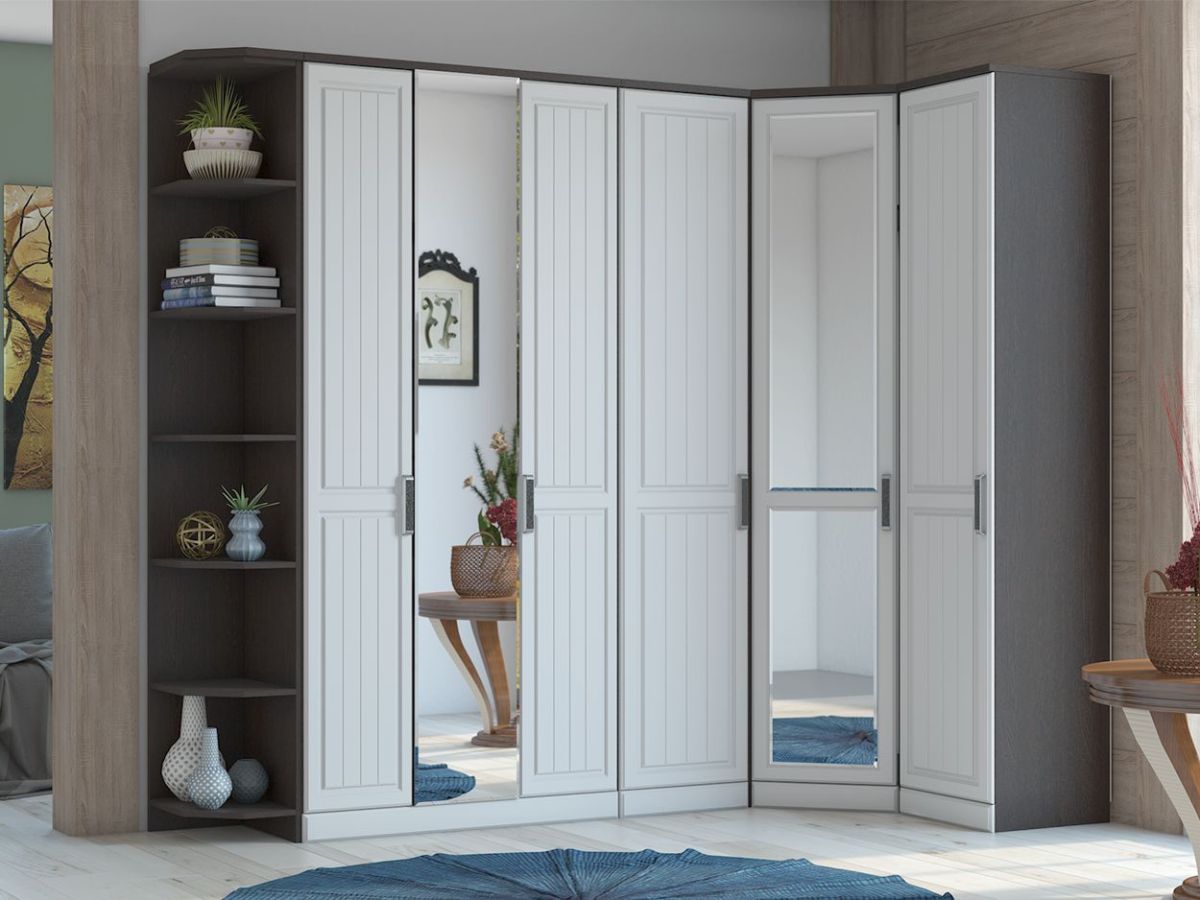 Пенал ГЛУХОЙ НКМ ВЕНЕЦИЯ-1 Секция- 6 (Венге/Белое дерево) | фото 3