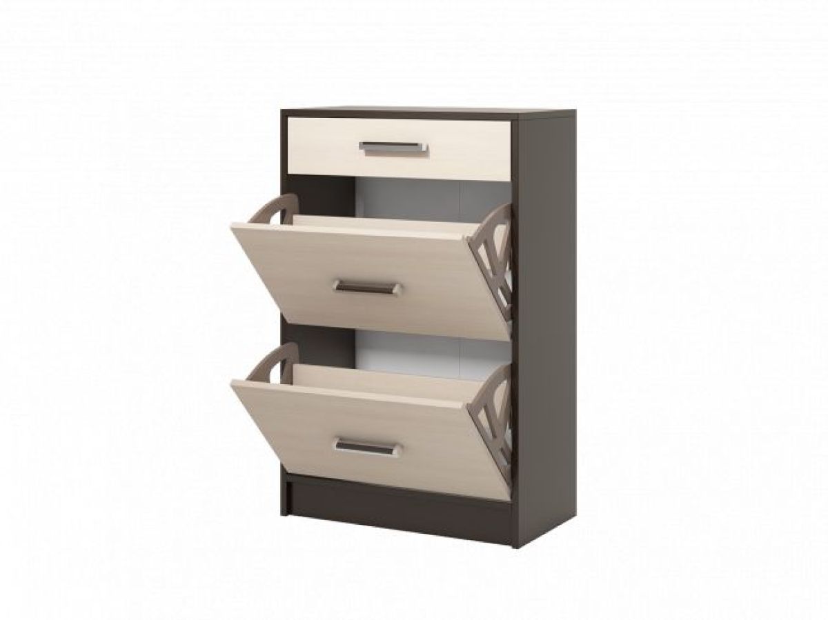 Прихожая ДИАНА-4 сек №11 (Венге/Дуб молочный) | фото 2