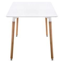 Стол деревянный Table 120 white / wood | фото 4