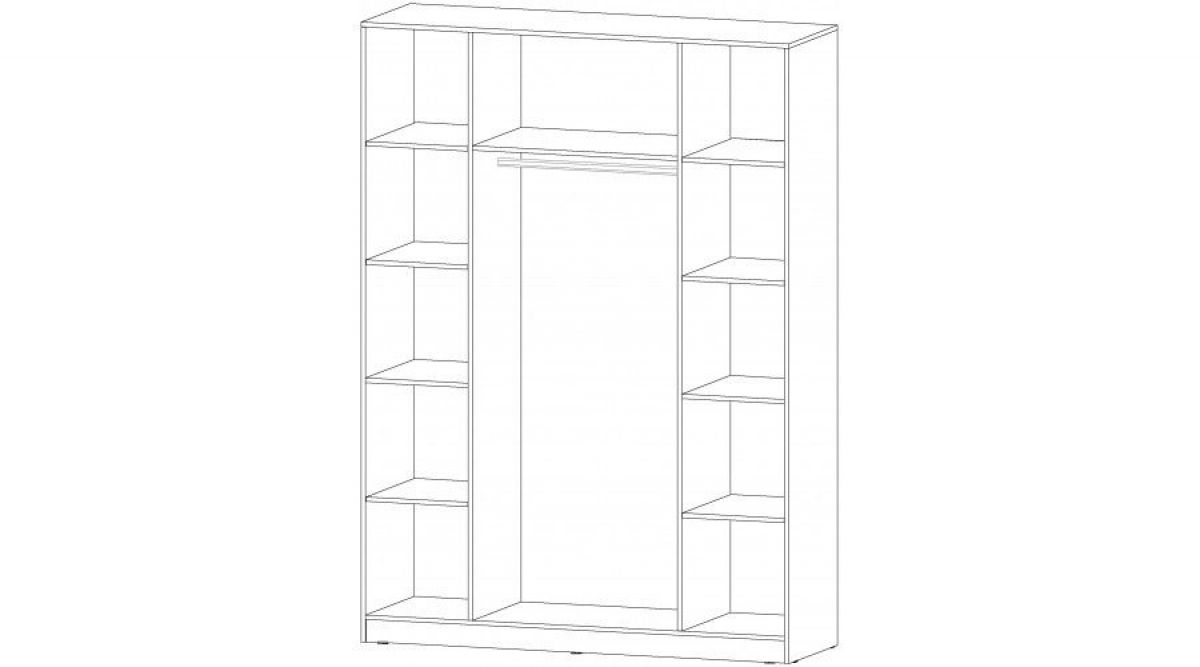 ЭЛЕГАНТ Спальный гарнитур (модульный) белый | фото 7